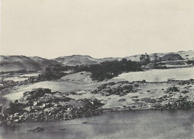 上埃及。第一白内障的入口，1850年。 作者 马克西姆·杜营