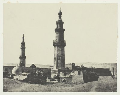 Aly-Bey清真寺，Girgeh，上埃及，1849-1951，1852年印刷。 作者 马克西姆·杜营