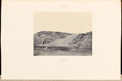 努比亚伊班布尔两个长矛 作者 Louis Désiré Blanquart Evrard
