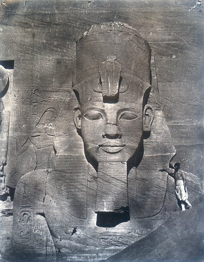 拉美西斯二世的巨大雕像，1852年 作者 马克西姆·杜营