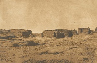 1850年4月，北回归线阿布霍尔村的景色。 作者 马克西姆·杜营