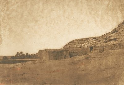 1850年4月拍摄于北回归线上的阿布霍尔村的景色。 作者 马克西姆·杜营