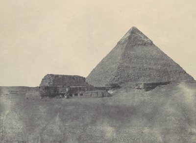 中埃及。切夫伦金字塔，1850年。 作者 马克西姆·杜营