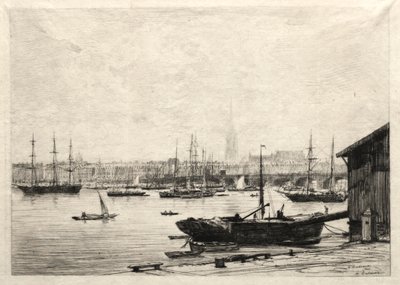 波尔多，1866年。 作者 马克西姆·拉兰（Maxim Lalanne）