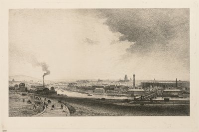 1867年在塞纳河上。 作者 马克西姆·拉兰（Maxim Lalanne）