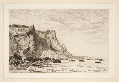 Plage des vaches noires ?Villers（卡尔瓦多斯省）（Villiers [Cavaldos] 的黑牛海滩） 作者 马克西姆·拉兰（Maxim Lalanne）