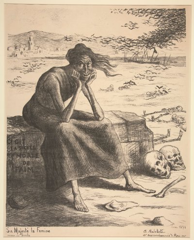 饥荒女王陛下 作者 马克西米利安·卢斯（Maximilien Luce）