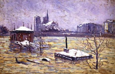 洪水 作者 马克西米利安·卢斯（Maximilien Luce）