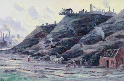 渣堆，1896年 作者 马克西米利安·卢斯（Maximilien Luce）