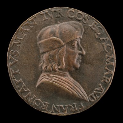 Francesco Bonatti, Mantuan律师[正面], 约1510年。 作者 米