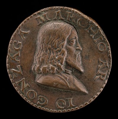 Giovanni Gonzaga, 1474-1525, Condottiere [正面], 约1510。 作者 米