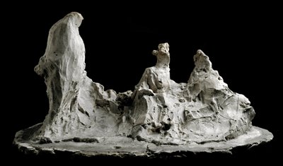 Medardo Rosso (1858-1928) Barzio，Museo Medardo Rosso 在花园雕塑中的对话 作者 梅达多·罗索（Medardo Rosso）