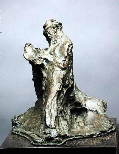 阅读的人（阅读报纸的人的影响） 作者 梅达多·罗索（Medardo Rosso）