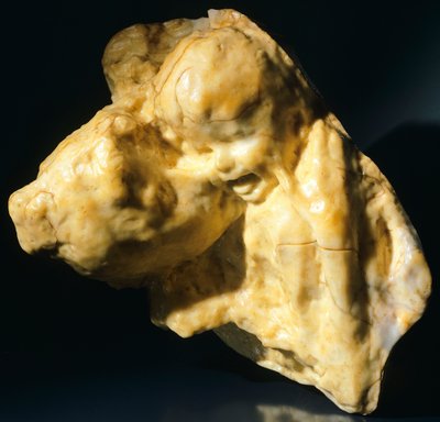 母亲，黄金时代，作者：Medardo Rosso（1858-1928）。 作者 梅达多·罗索（Medardo Rosso）