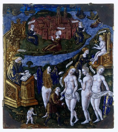 巴黎判决牌匾 作者 Meester van de Aeneid（归因于）