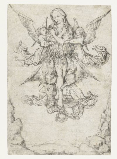 抹大拉的圣玛丽亚与五位天使的合影 作者 阿姆斯特丹内阁大师