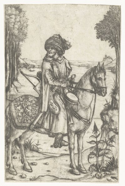 土耳其骑手 作者 阿姆斯特丹内阁大师