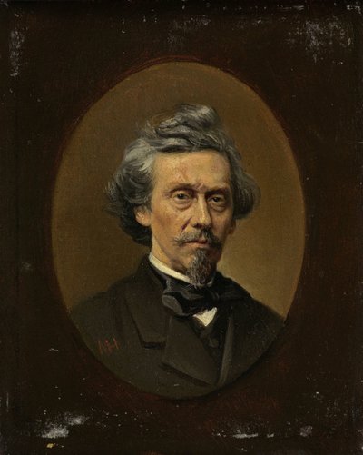 佩特鲁斯·弗朗西斯库斯·格雷夫 (Petrus Franciscus Greive) (1811-72)，画家 作者 梅耶尔·艾萨克·德哈恩