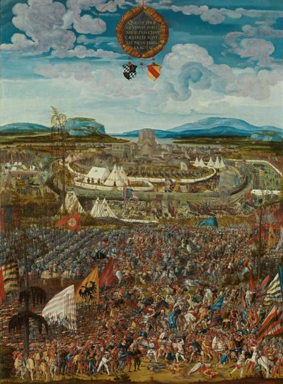 德语：Belagerung der Stadt Alesia 与时代不符的阿莱西亚围城战 作者 梅尔基奥·费斯伦