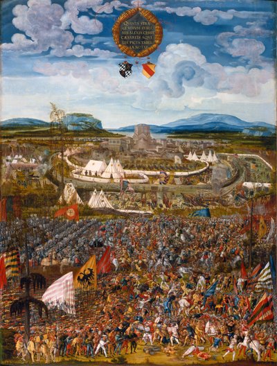 德语：Belagerung der Stadt Alesia 与时代不符的阿莱西亚围城战 作者 梅尔基奥·费斯伦