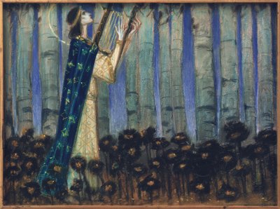Orpheus (Vorstudie) 作者 梅尔基奥·莱希特
