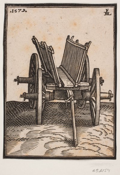 鞑靼农用马车 作者 梅尔基奥尔（Melchior Lorck）