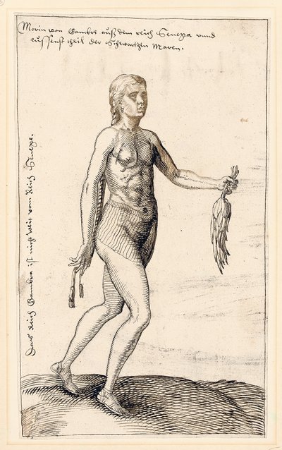 冈比亚的女人，1583年 作者 梅尔基奥尔（Melchior Lorck）