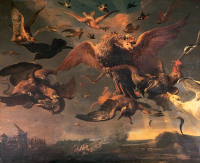 威廉三世的低地战争（另见143659） 作者 Melchior de Hondecoeter