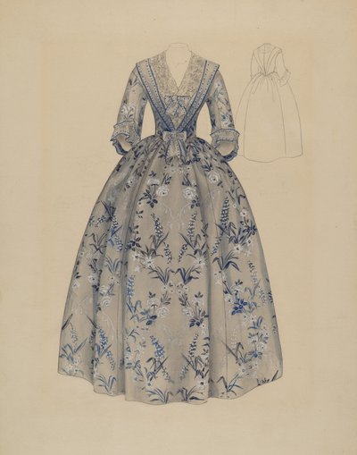 礼服，约1936年。 作者 梅丽塔·霍夫曼