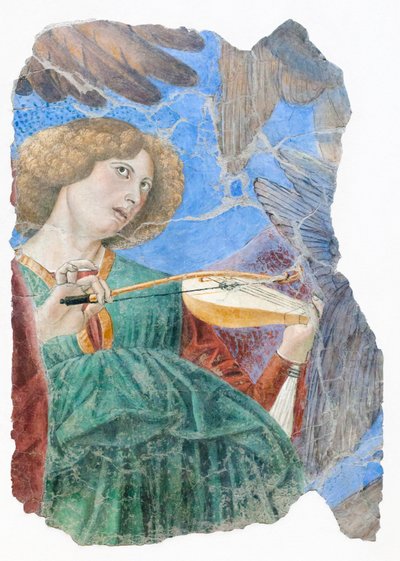 音乐天使，约 1480 年（壁画） 作者 Melozzo da Forli