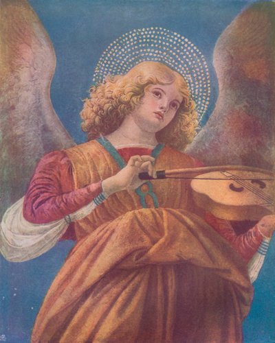 小提琴壁画的音乐天使，十五世纪 作者 Melozzo da Forli