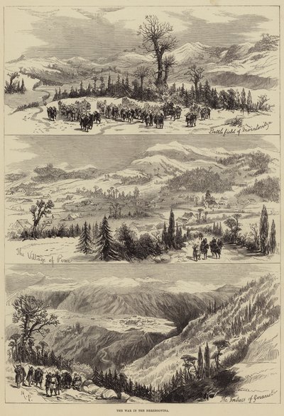 黑塞哥维那的战争 作者 Melton Prior