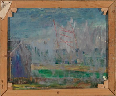 风景、素描 作者 梅里·吉内茨