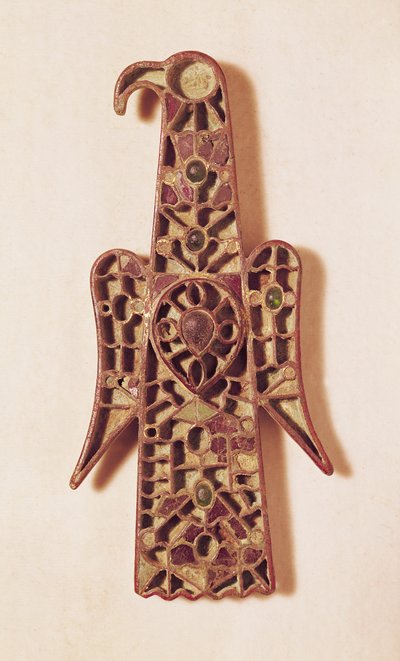 鹰形胸针（金属和珐琅） 作者 Merovingian