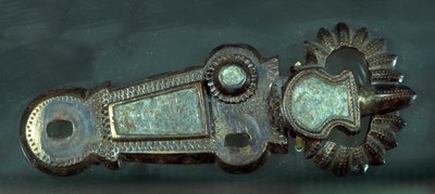 Merovingian art: belt buckle. Paris, Musee Carnavalet 作者 Merovingian