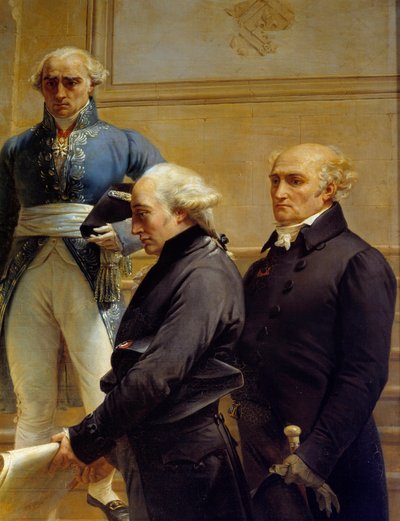 法国建筑师 Pierre Francois Leonard Fontaine (1762-1853) 的肖像 Merry Joseph Blondel (1781-1853) 的画作细节 作者 快乐的约瑟夫·布朗德尔