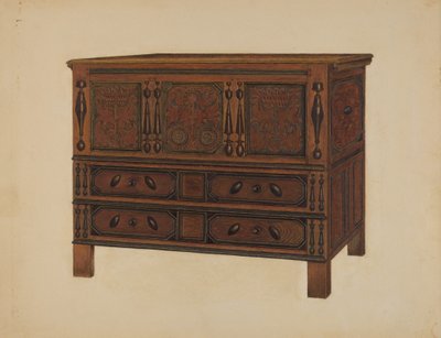 胸部，可能是1937年。 作者 迈耶·戈德鲍姆