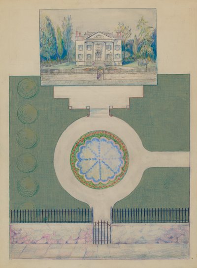 科斯特大厦，约1936年。 作者 迈耶·戈德鲍姆