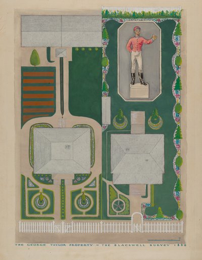 乔治-泰勒-2栋住宅，约1936年。 作者 迈耶·戈德鲍姆