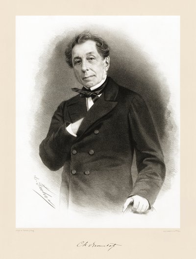Remusat的查尔斯，1865-66 作者 Meyer and Pierson