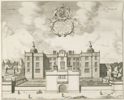 Beaudesert Hall and Park：铜版画，编号[1653-1686] 作者 迈克尔·伯格斯