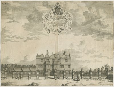 Forton-Aqualate Hall：版画，编号[1653-1686]（印刷） 作者 迈克尔·伯格斯