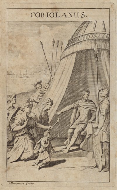 Marcius科利奥兰纳斯，罗马将领 作者 迈克尔·伯格斯