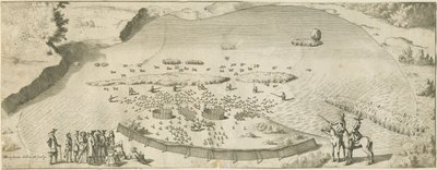 High Offley - Shebben Pool: 雕刻，nd [1653-1686] (打印) 作者 迈克尔·伯格斯
