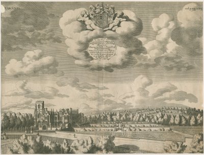 特伦瑟姆·霍尔（Trentham Hall）：版画和雕刻[1686] 作者 迈克尔·伯格斯