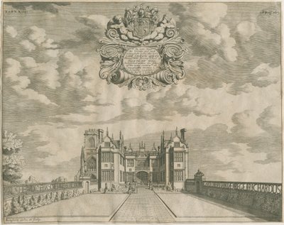 特伦瑟姆·霍尔（Trentham Hall）：版画和雕刻[1686] 作者 迈克尔·伯格斯