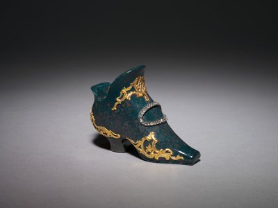 微型鞋，Peter CarlFabergé公司 作者 迈克尔·埃夫兰皮耶维奇·佩尔金