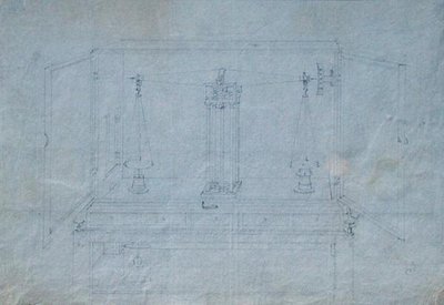 化学平衡，来自迈克尔-法拉第的剪贴簿（纸上笔墨）。 作者 迈克尔·法拉第