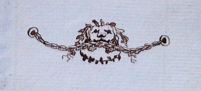 来自迈克尔-法拉第剪贴簿的图画（纸上笔墨）。 作者 迈克尔·法拉第