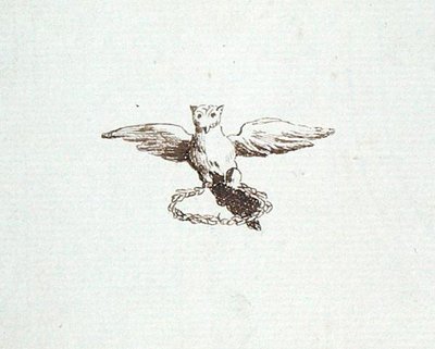 来自迈克尔-法拉第剪贴簿的图画（纸上笔墨）。 作者 迈克尔·法拉第